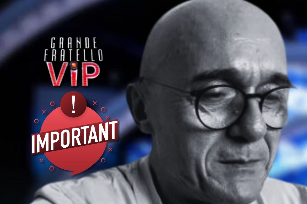 Alfonso Signorini, logo Grande Fratello Vip, simbolo importante