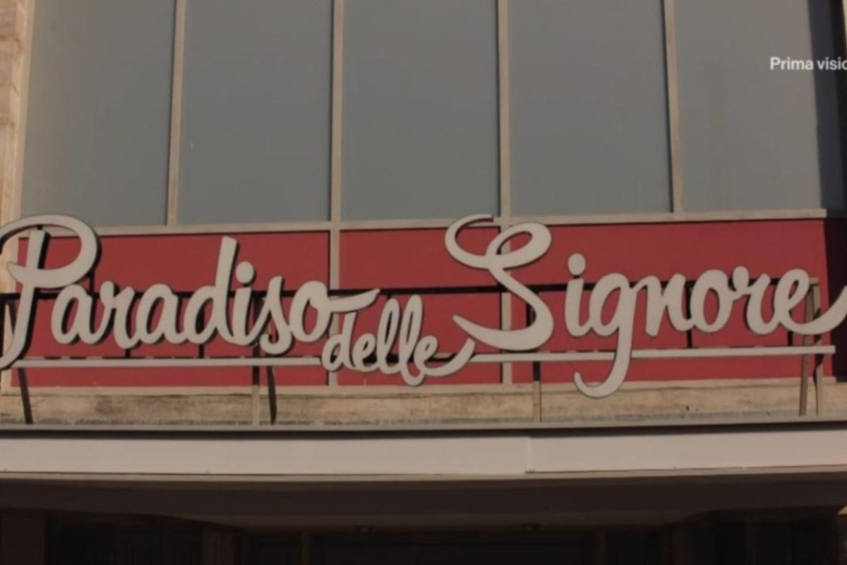 insegna de il paradiso delle signore