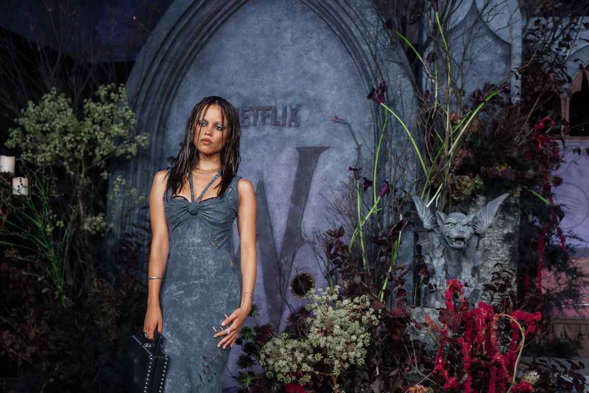 Jenna Ortega ad un evento promozionale di Mercoledì