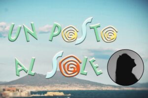 logo un posto al sole e ombra di donna