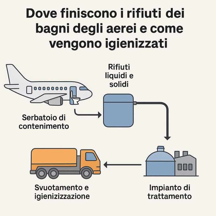 Come funziona lo scarico a vuoto degli aerei