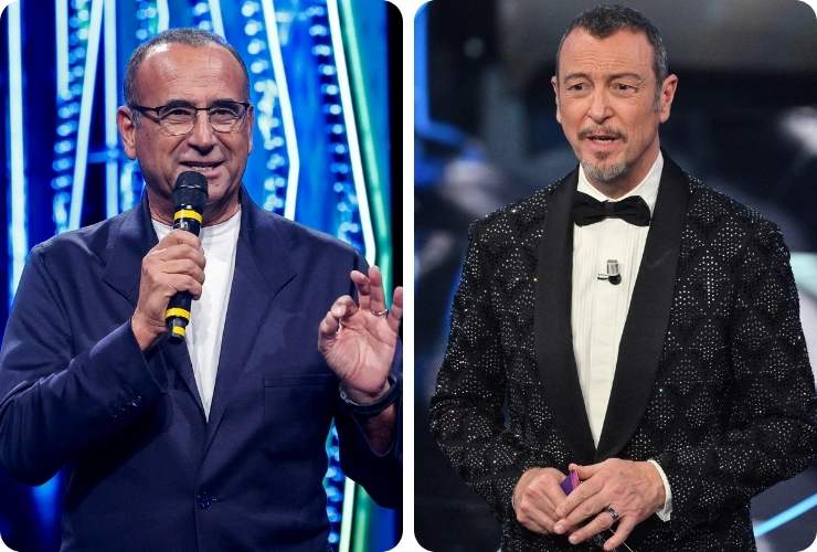 Carlo Conti e Amadeus