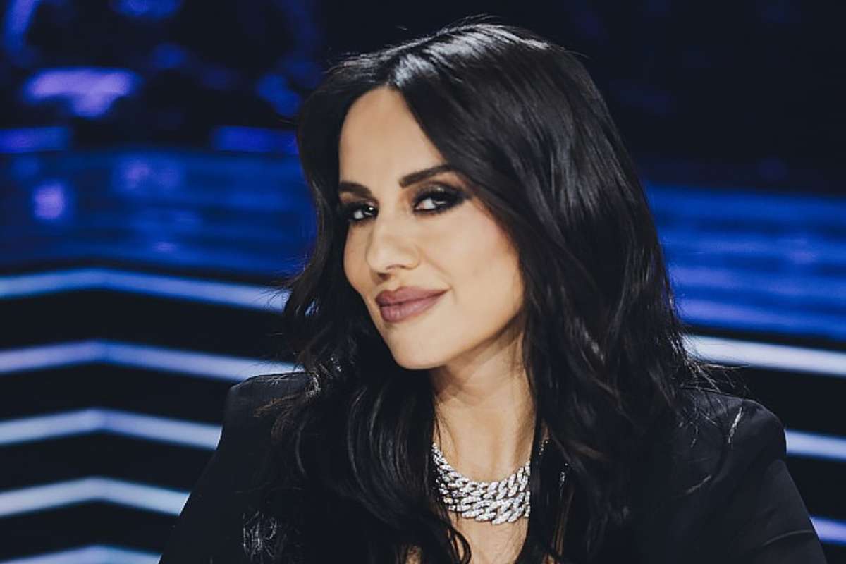 Paola Iezzi a X Factor che sorride