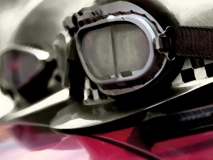 occhiali a mascherina